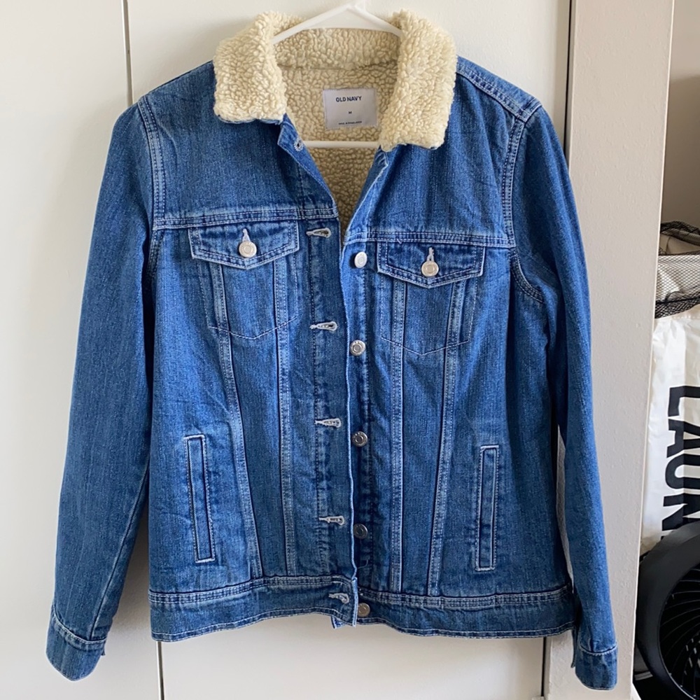 Sherpa lined Jean jacket